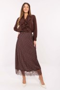 Spódnica Model MI-SD-4213.52 Brown - Rue Paris