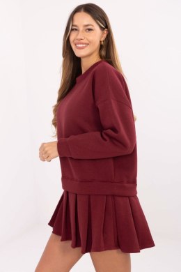 Sukienka Model MI-SK-3249.98 Bordo - Rue Paris