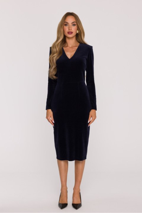 Sukienka Model MOE889 Navy - Moe