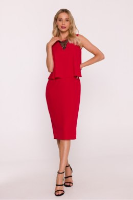 Sukienka Model S422 Red - Stylove