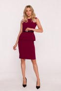 Sukienka Model S427 Bordo - Stylove
