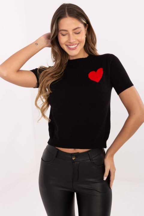 Sweter Damski Model IT-SW-93007.26 Black - Factory Price Sweter Damski Model IT-SW-93007.26 Black - Factory Price