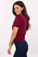 Sweter Damski Model IT-SW-93007.26 Bordo - Factory Price