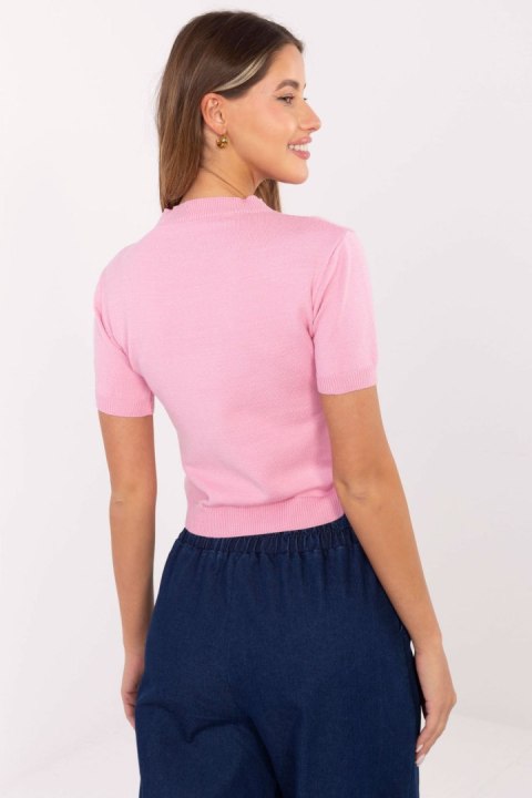 Sweter Damski Model IT-SW-93007.26 Pink - Factory Price Sweter Damski Model IT-SW-93007.26 Pink - Factory Price