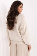 Sweter Damski Model MI-SW-0919.18 Light Beige - Italy Moda