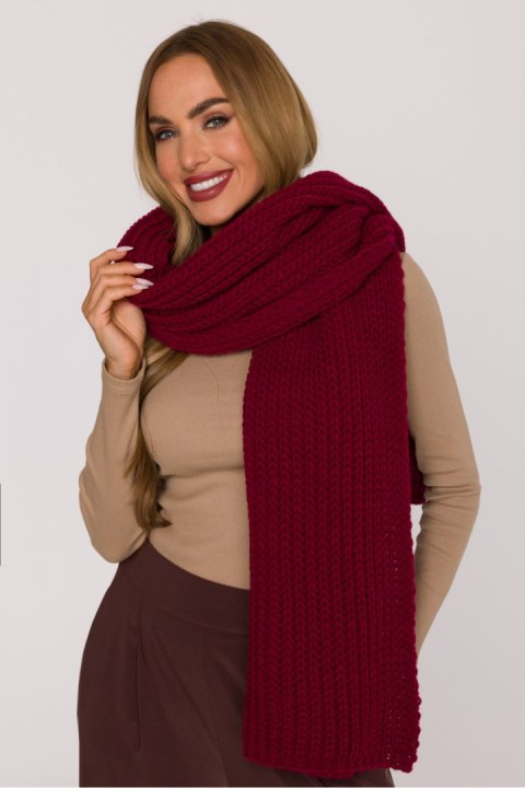 Szal Model MOE896 Bordo - Moe Szal Model MOE896 Bordo - Moe