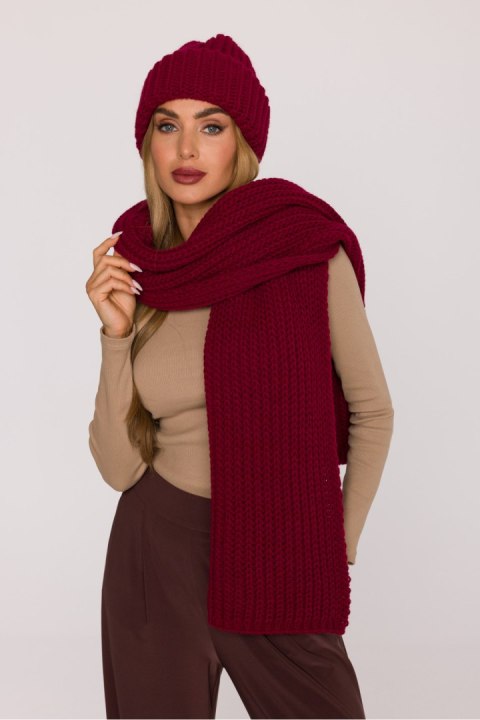 Szal Model MOE896 Bordo - Moe Szal Model MOE896 Bordo - Moe