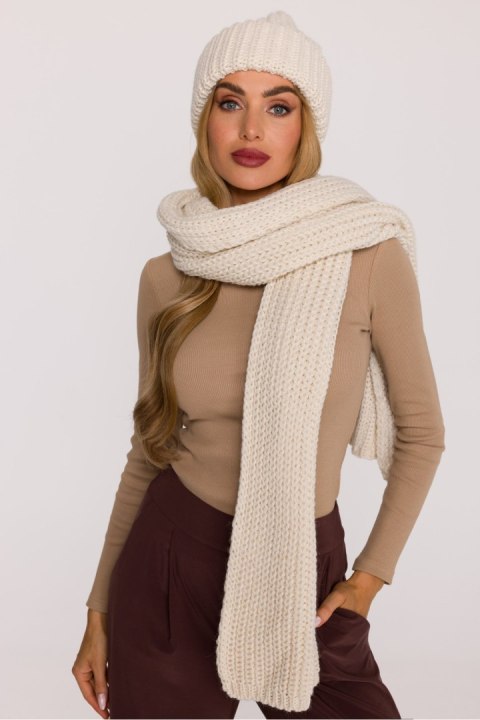 Szal Model MOE896 Ecru - Moe Szal Model MOE896 Ecru - Moe