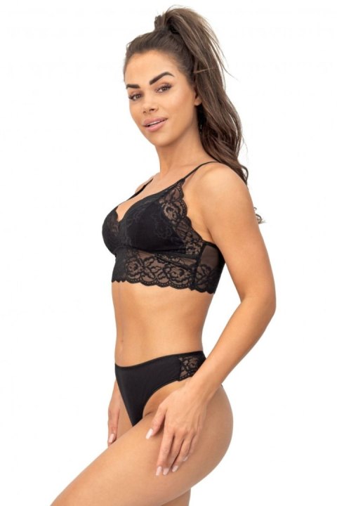 Biustonosz Soft Biustonosz Top Model 244 Black - Donna