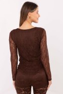 Bluzka Model MI-BZ-272403.19P Brown - Italy Moda Hurtownia odzieży on-line, moda damska, bielizna i obuwie dla kobiet - Matterho