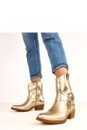 Botki Model Cedisa RQ498 Gold - Solea
