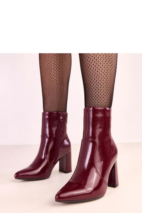 Botki Model Kassy E8658 Bordo - Solea