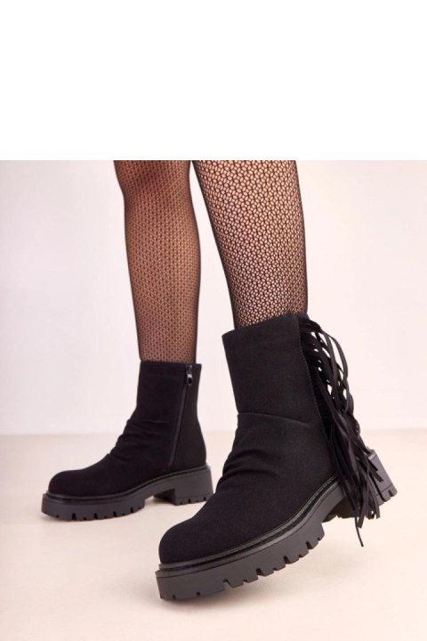 Botki Model Silia E8687 Black - Solea