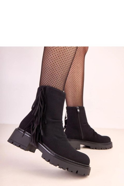 Botki Model Silia E8687 Black - Solea