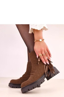 Botki Model Silia E8687 Brown - Solea