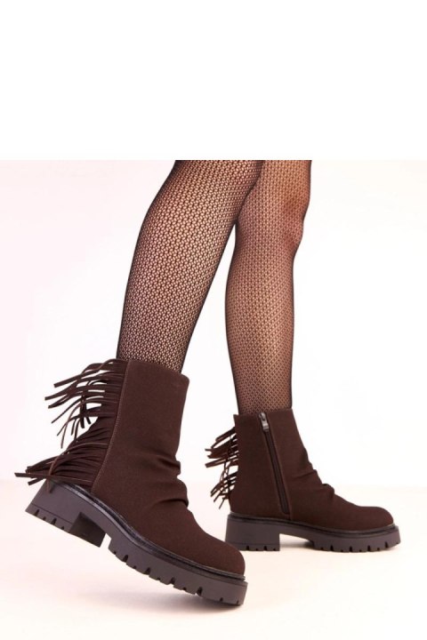 Botki Model Silia E8687 Czekolada - Solea