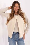 Kamizelka Model IT-KZ-FL9622.29P Ecru - Rue Paris