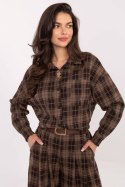 Koszula Damska Model IT-KS-GT9880.12P Brown - Italy Moda