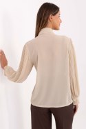 Koszula Damska Model MI-KS-A2818.09 Light Beige - Italy Moda