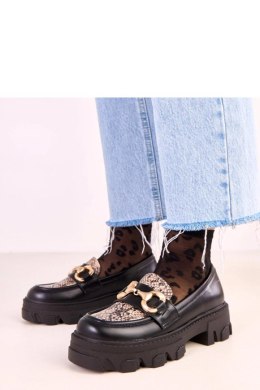 Mokasyny Model Ruben Q2592 Black Snake - Solea