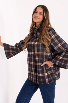 Płaszcz Damski Model IT-PL-31820-1.26 Blue - Italy Moda