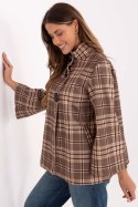 Płaszcz Damski Model IT-PL-31820-2.21P Brown - Italy Moda
