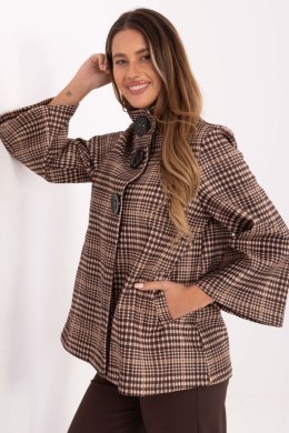 Płaszcz Damski Model IT-PL-31820.25 Brown - Italy Moda
