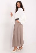 Spódnica Model IT-SD-19720.17P Dark Beige - Italy Moda Spódnica Model IT-SD-19720.17P Dark Beige - Italy Moda