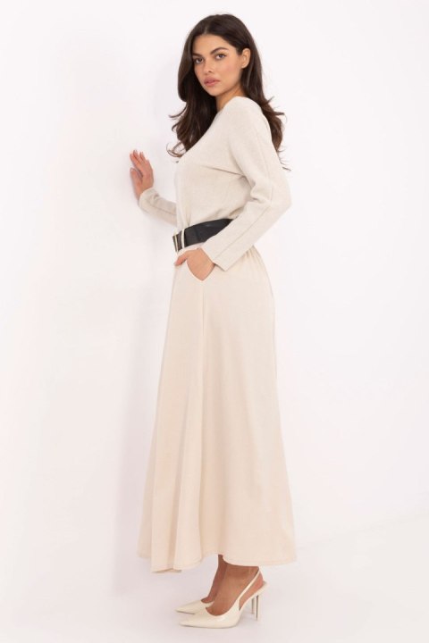 Spódnica Model IT-SD-19720.17P Light Beige - Italy Moda Spódnica Model IT-SD-19720.17P Light Beige - Italy Moda