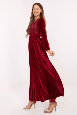Sukienka Model IT-SK-16919.04P Bordo - Italy Moda