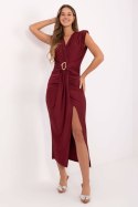 Sukienka Model IT-SK-21171.07P Bordo - Italy Moda