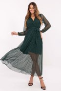 Sukienka Model IT-SK-21808.01 Dark Green - Italy Moda