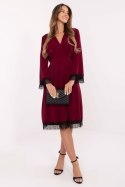 Sukienka Model MI-SK-92477.18P Bordo - Italy Moda