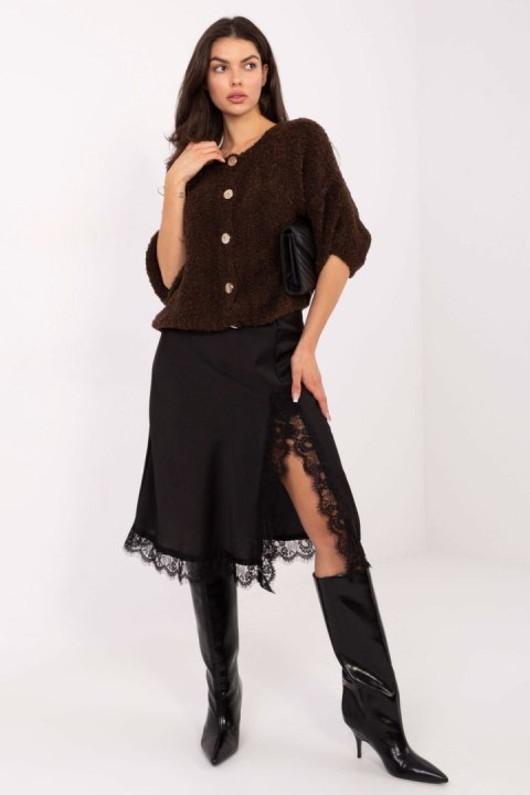 Sweter Damski Model IT-SW-72987.00 Dark Brown - Italy Moda