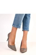Szpilki Model Paula AH-3 Grey - Solea