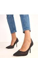Szpilki Model Rita AH-57 Black - Solea