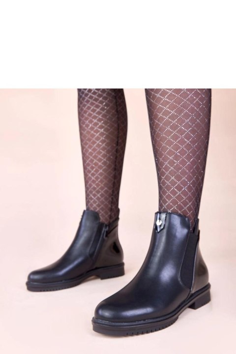 Botki Model Dalila 0-138 Black - Solea