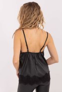 Koszulka Top Model IT-TP-FL9839.89 Black - Rue Paris