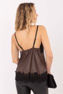 Koszulka Top Model IT-TP-FL9839.89 Brown - Rue Paris