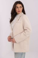 Płaszcz Damski Model IT-PL-FL7696.16 Light Beige - Rue Paris