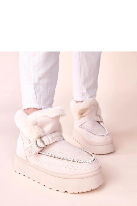 Śniegowce Model Ciana 6663 Beige - Solea