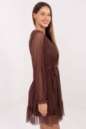 Sukienka Model MI-SK-61430.62 Brown - Italy Moda