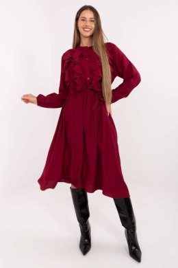 Sukienka Model MI-SK-62501.6 Bordo - Italy Moda