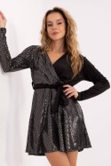 Sukienka Model MI-SK-68560.30 Black/Silver - Italy Moda
