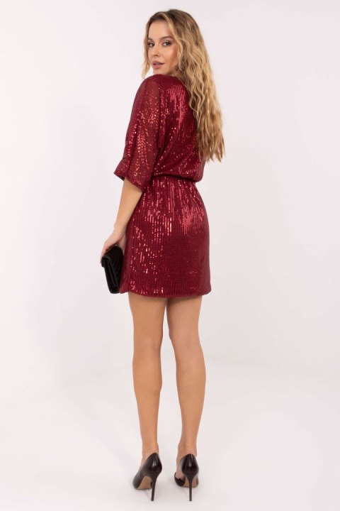 Sukienka Model MI-SK-69514.69 Bordo - Italy Moda