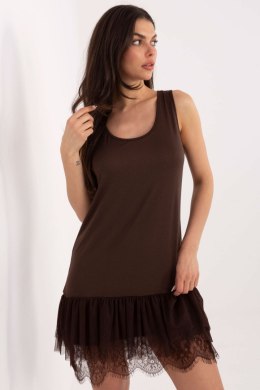 Sukienka Model MI-SK-A409.53 Dark Brown - Italy Moda