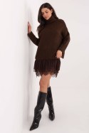 Sukienka Model MI-SK-A409.53 Dark Brown - Italy Moda