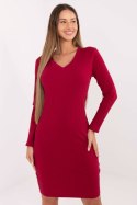 Sukienka Model RV-SK-A1050.08 Bordo - Rue Paris