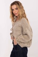 Sweter Damski Model MI-SW-2911.91 Beige - Italy Moda