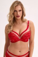 Biustonosz Soft Biustonosz Semi-Soft Model Mirella 1316 Red - Gaia